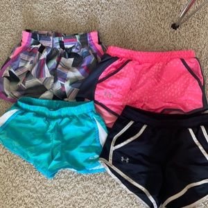 bundle of girls athletic shorts
